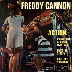 freddy cannon 45 tours discography french pressings 7&quot;