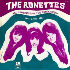 RONETTES 45 tours discography french pressings 7